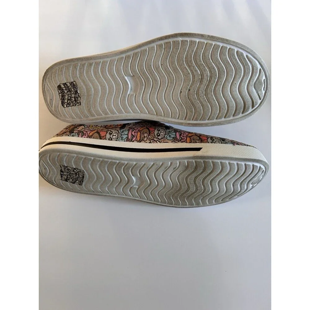 Skechers BOBS Aquamenace Cat Print Shoes Women Sz 9 Slip On EVA Foam Rubber Flat - Picture 8 of 13